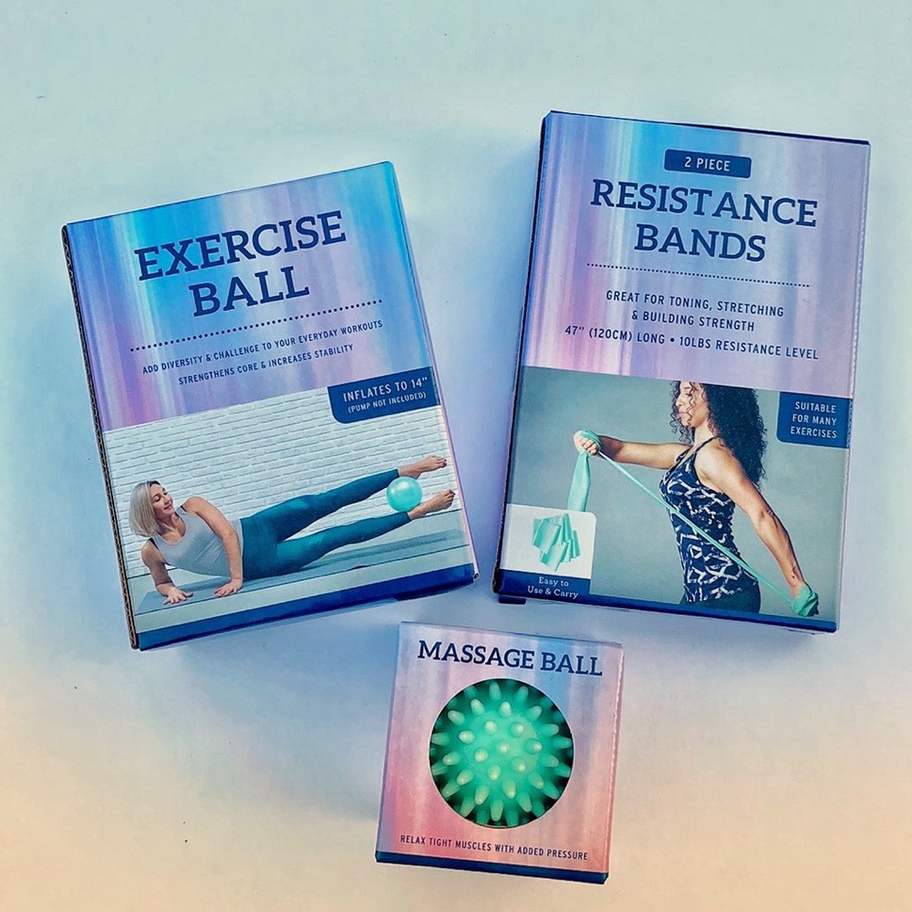 NEW Fitness Bundle - 4 pieces - Mint